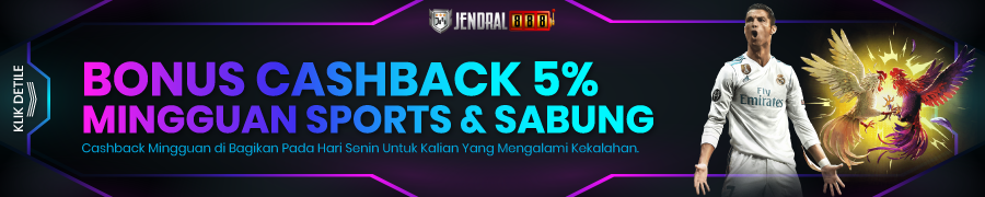 CASHBACK SABUNG AYAM 5% & SPORSBOOK 5%